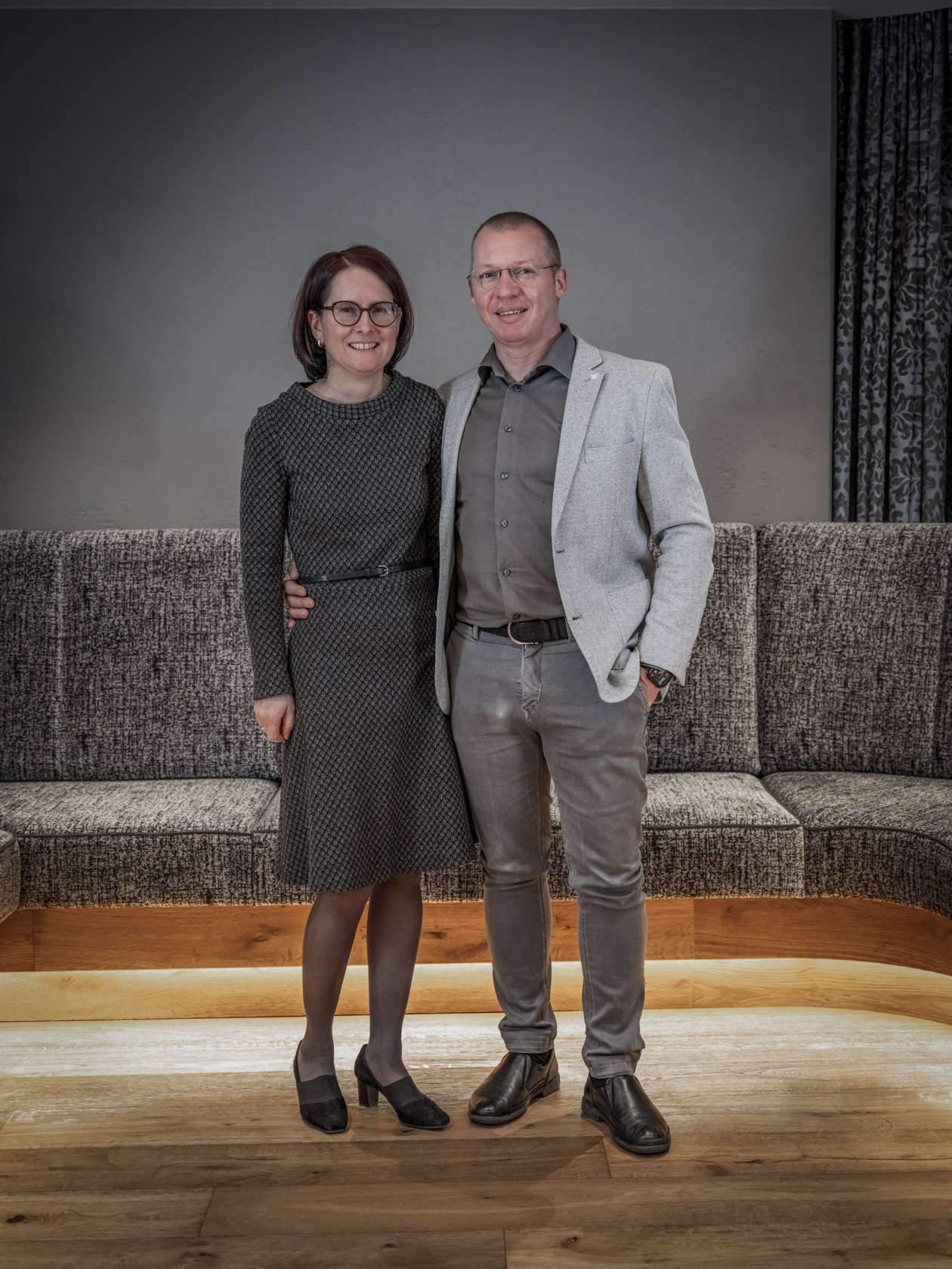 Cornelia und Hansjörg Kieler, das Gastgeberpaar des Hotel & Apartment Alpenland in Obergurgl.